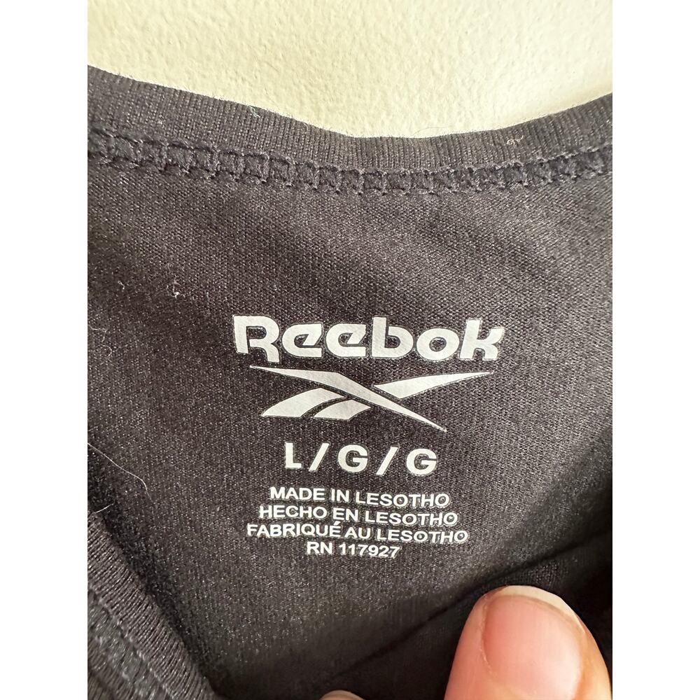 Reebok Command Keyhole Tank Black Large NWT Mesh Back - Picture 7 of 10